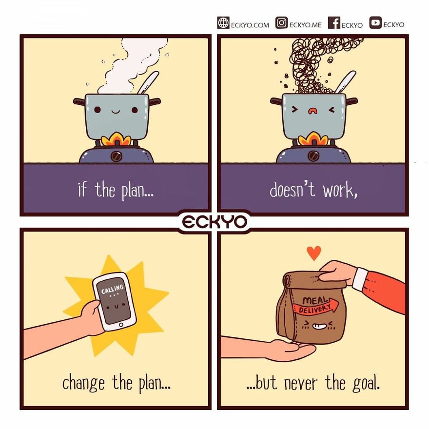 Artist Makes Uplifting Comics That Remind Us To Keep Going (New Pics)