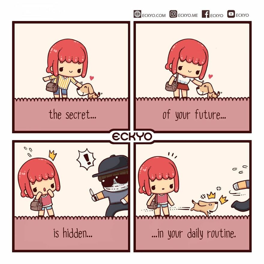 Artist Makes Uplifting Comics That Remind Us To Keep Going (New Pics)