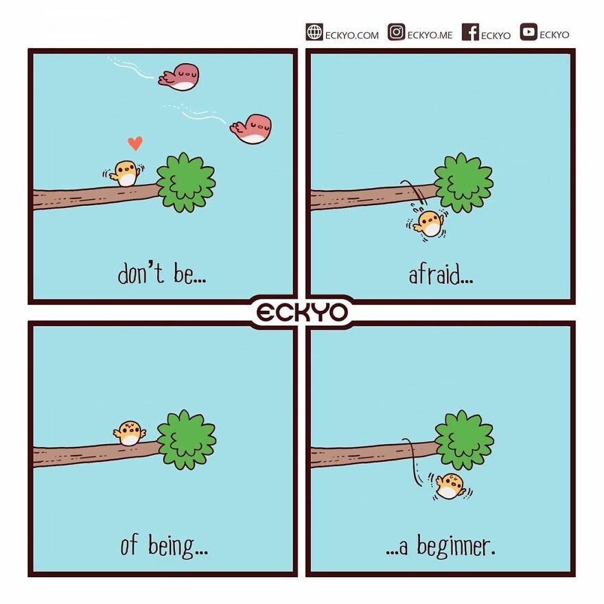 Artist Makes Uplifting Comics That Remind Us To Keep Going (New Pics)