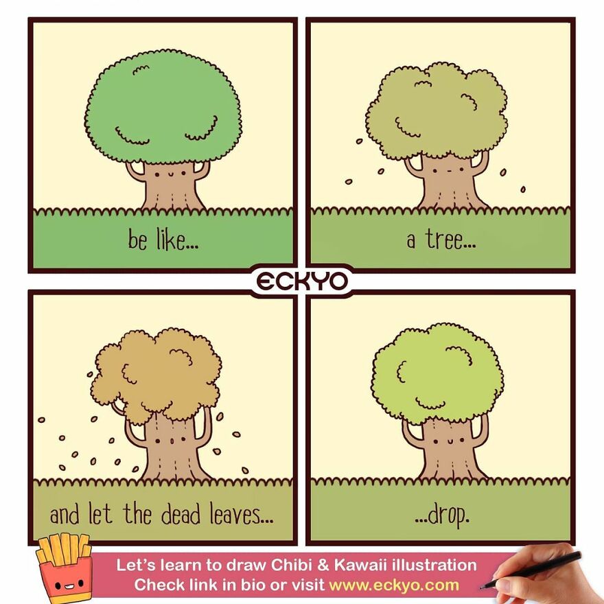 Artist Makes Uplifting Comics That Remind Us To Keep Going (New Pics)