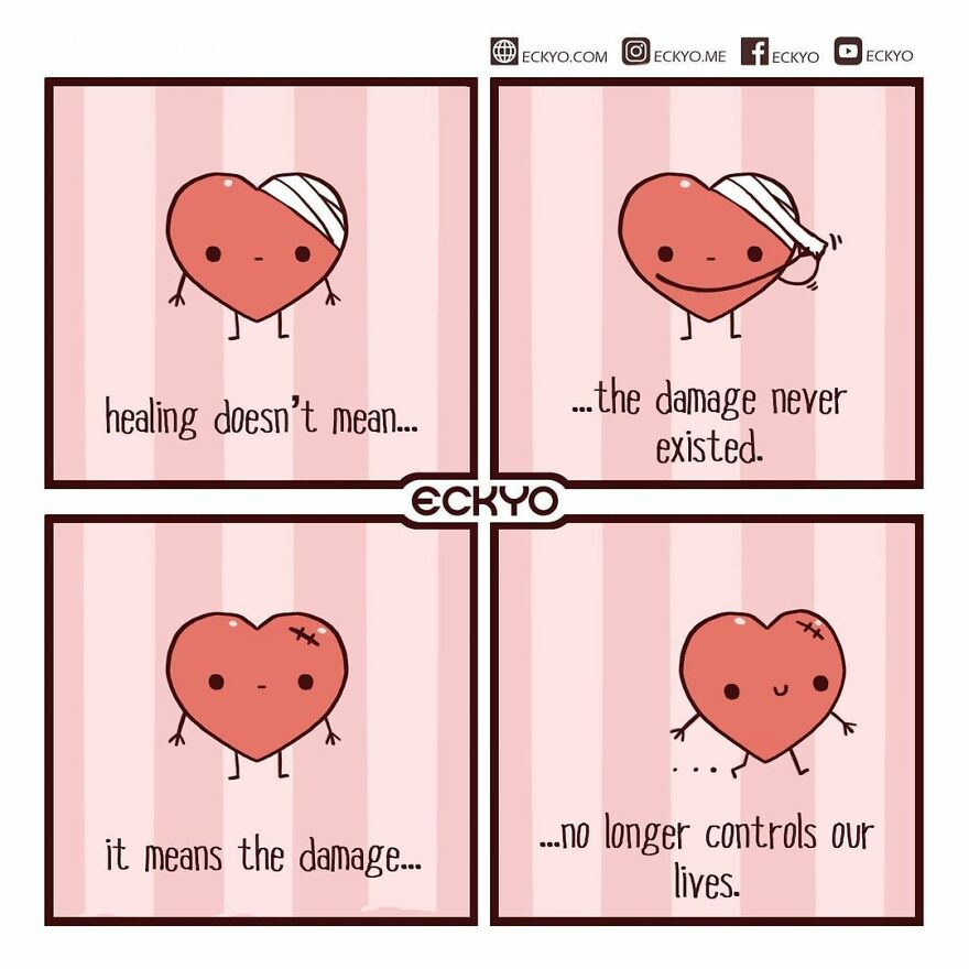 Artist Makes Uplifting Comics That Remind Us To Keep Going (New Pics)