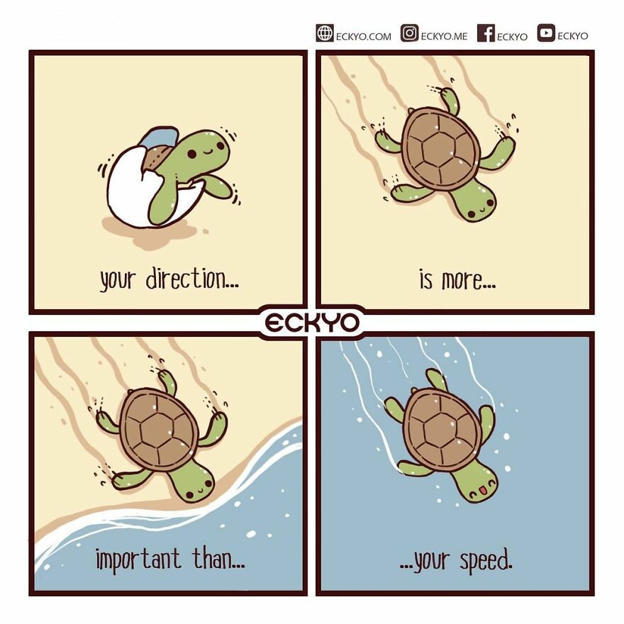 Artist Makes Uplifting Comics That Remind Us To Keep Going (New Pics)