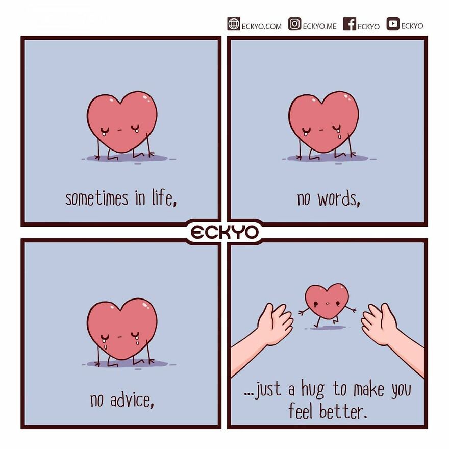 Artist Makes Uplifting Comics That Remind Us To Keep Going (New Pics)