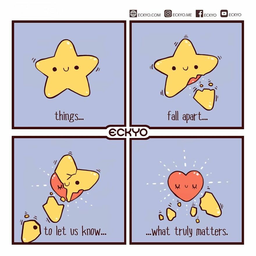 Artist Makes Uplifting Comics That Remind Us To Keep Going (New Pics)