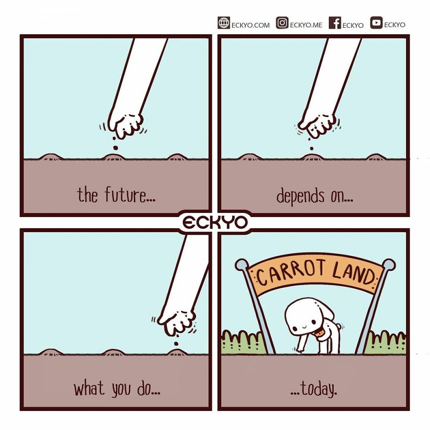 Artist Makes Uplifting Comics That Remind Us To Keep Going (New Pics)