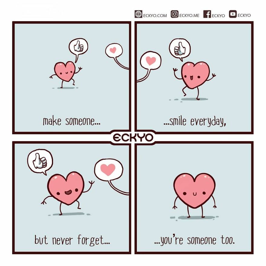 Artist Makes Uplifting Comics That Remind Us To Keep Going (New Pics)