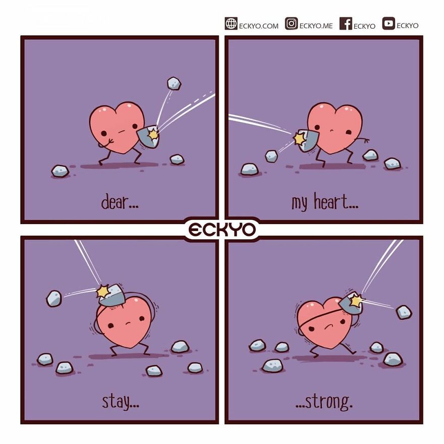 Artist Makes Uplifting Comics That Remind Us To Keep Going (New Pics)