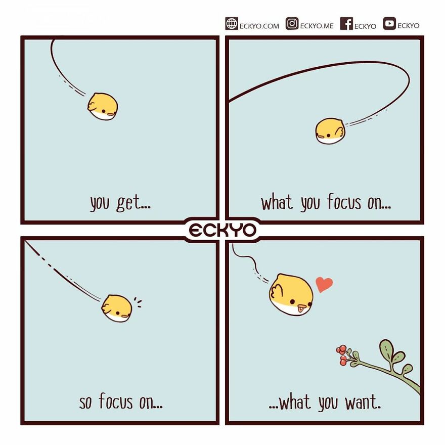 Artist Makes Uplifting Comics That Remind Us To Keep Going (New Pics)