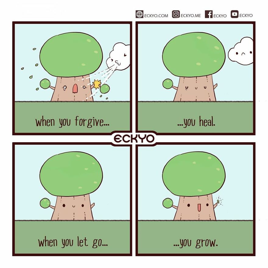 Artist Makes Uplifting Comics That Remind Us To Keep Going (New Pics)