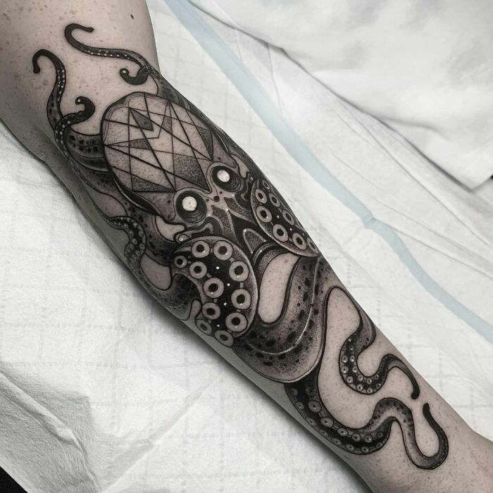 Spooky Halloween Tattoo