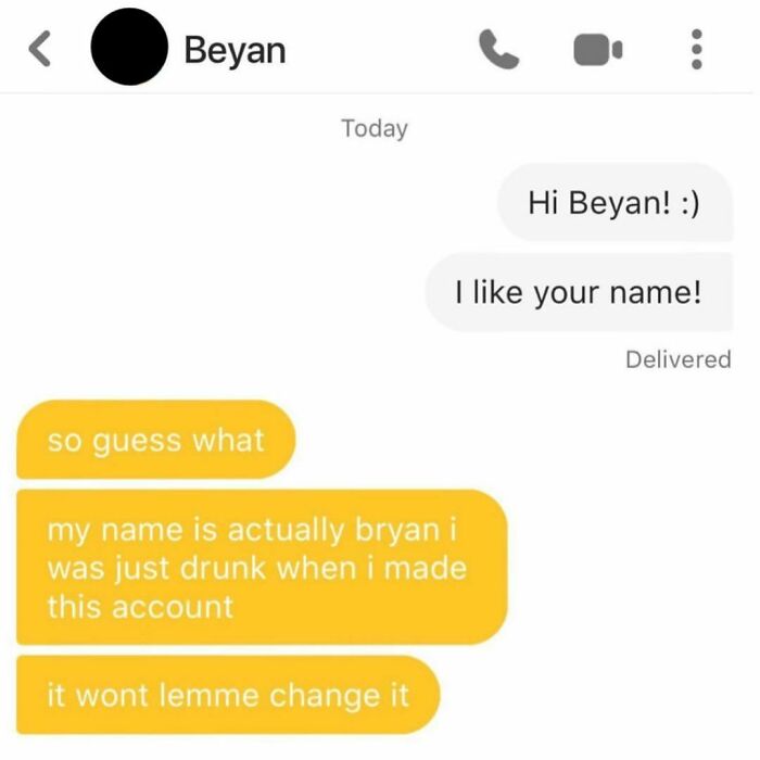 When Your Drunk Self Thinks It Time For A Rebrand