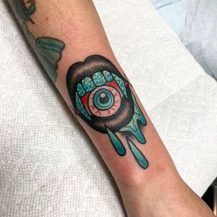 Spooky Halloween Tattoo