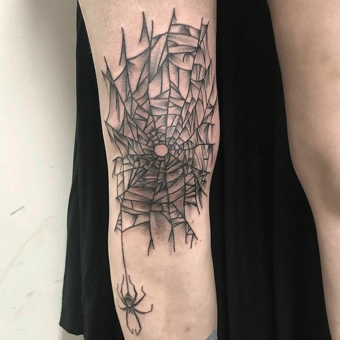 Spooky Halloween Tattoo