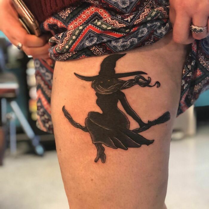 Spooky Halloween Tattoo