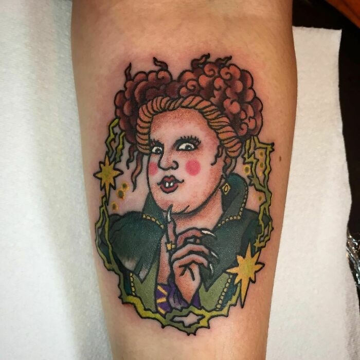 Spooky Halloween Tattoo