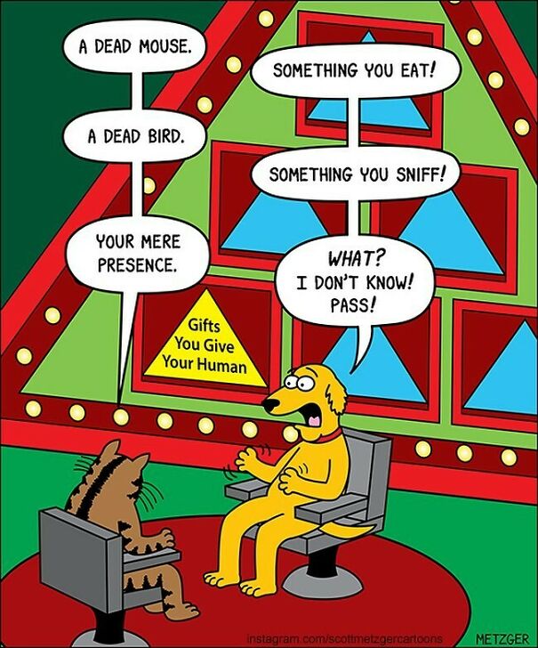 🎁 #dog #cats #dogs #cats #holidays
patreon.com/Scottmetzgercartoons