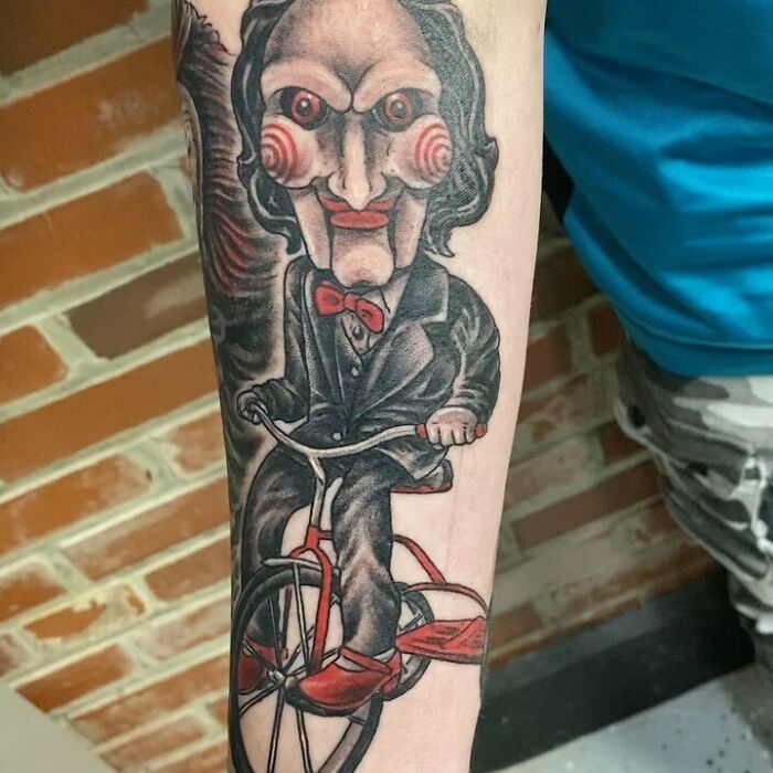 Spooky Halloween Tattoo