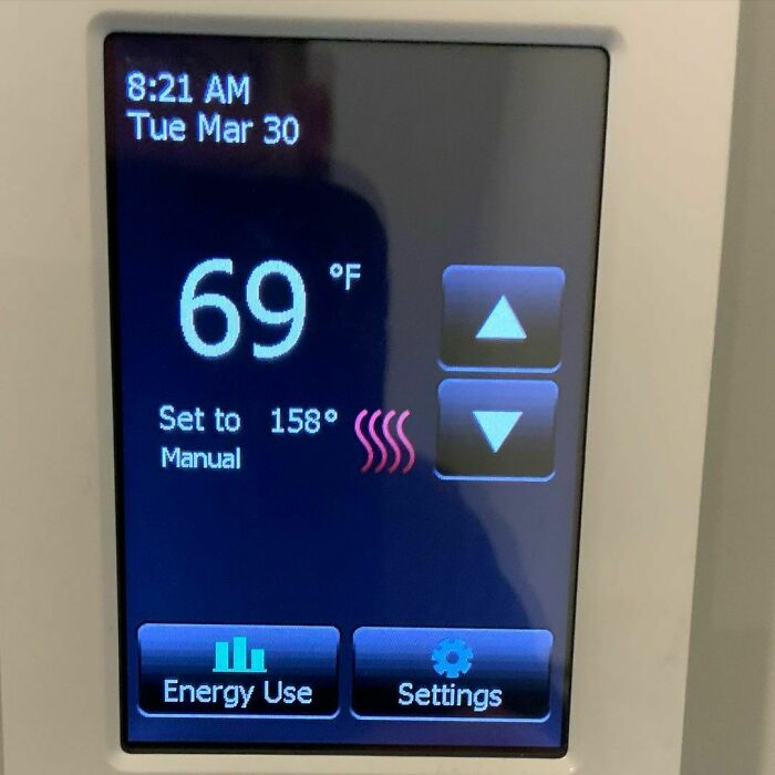 Perfect Bathroom Floor Heat Set To 158°f