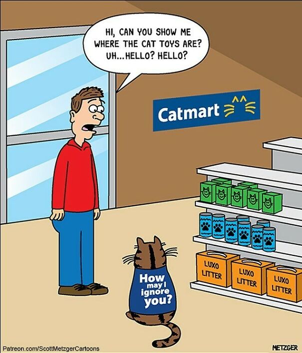 #caturday
patreon.com/Scottmetzgercartoons