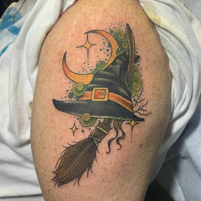 Spooky Halloween Tattoo