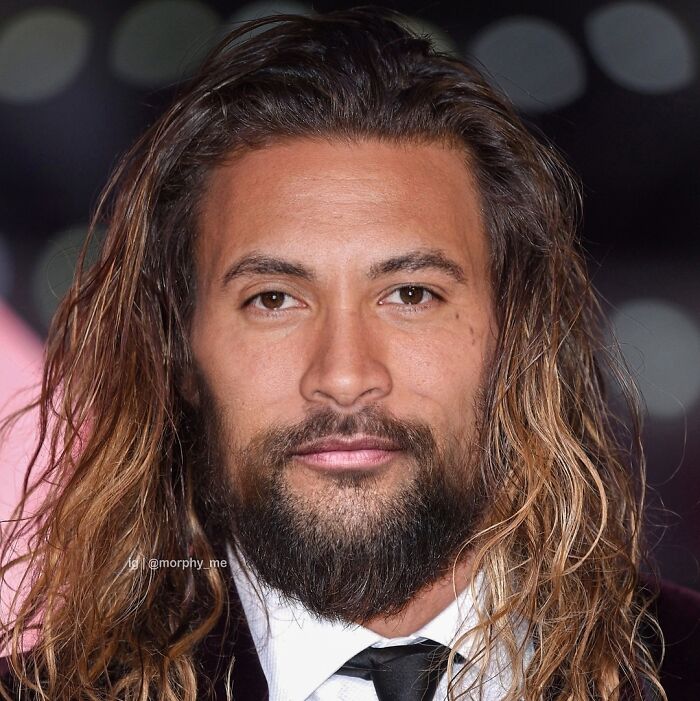 Jason Momoa + The Rock