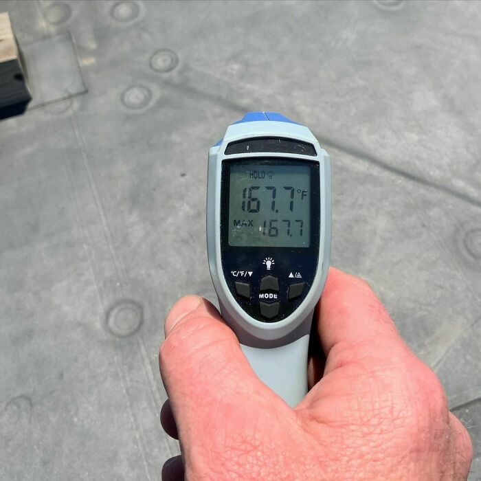 Another Warm Day On The Roof!