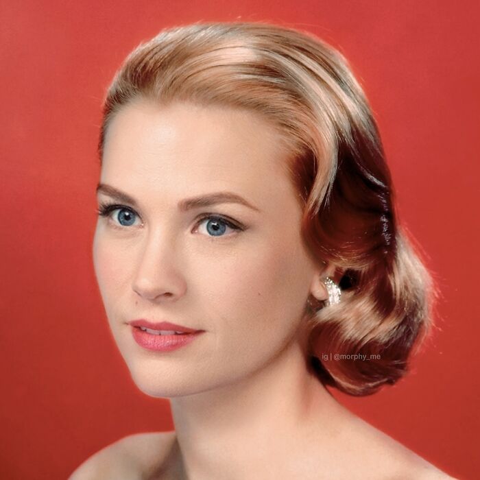 January Jones & Grace Kelly