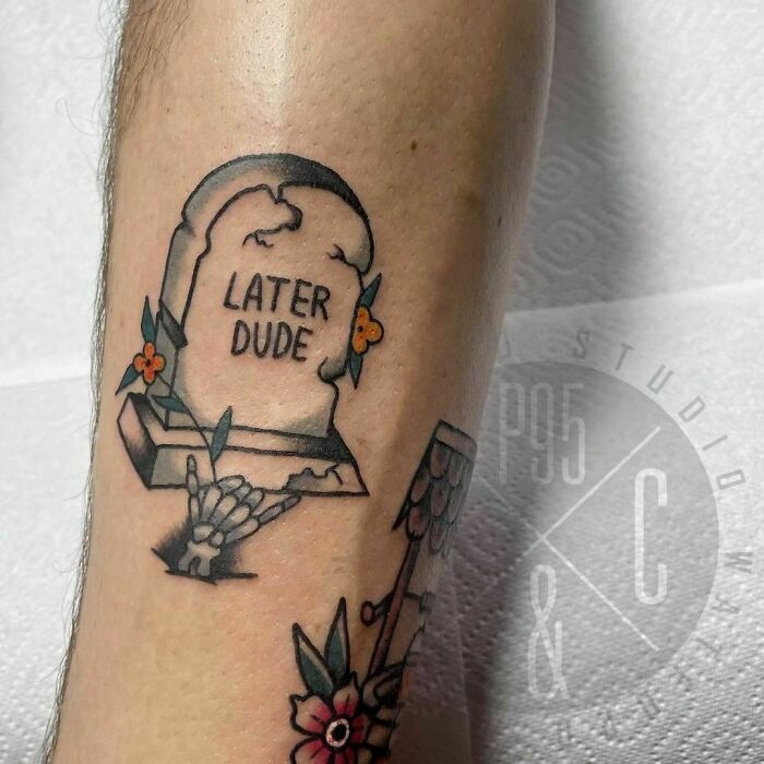 Spooky Halloween Tattoo