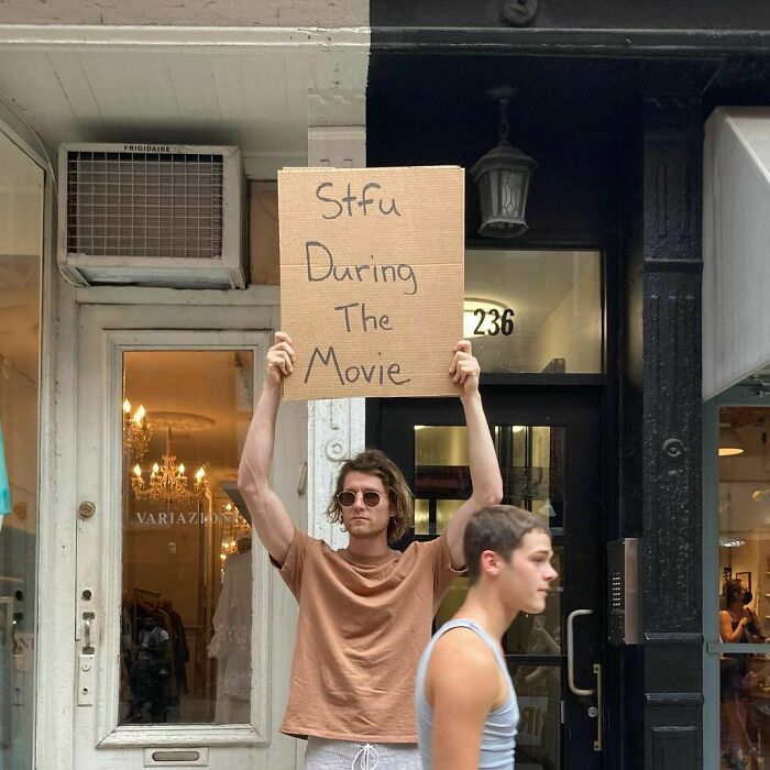 Dude With Sign