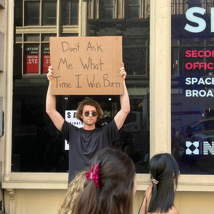 Dude With Sign