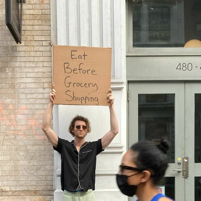Dude With Sign