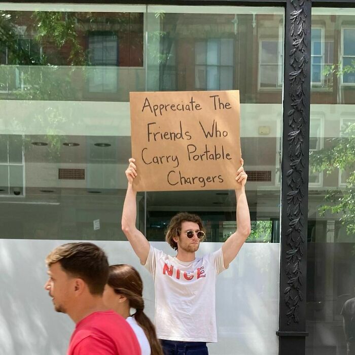 Dude With Sign