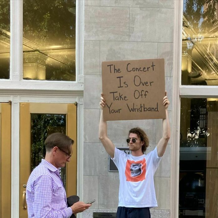 Dude With Sign