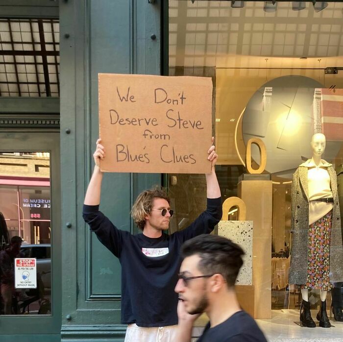 Dude With Sign