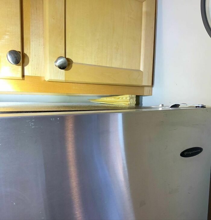 Refrigerator Wedgie!