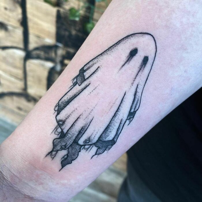 Spooky Halloween Tattoo