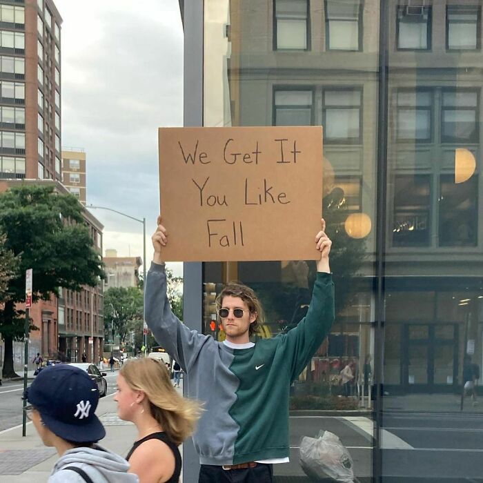 Dude With Sign
