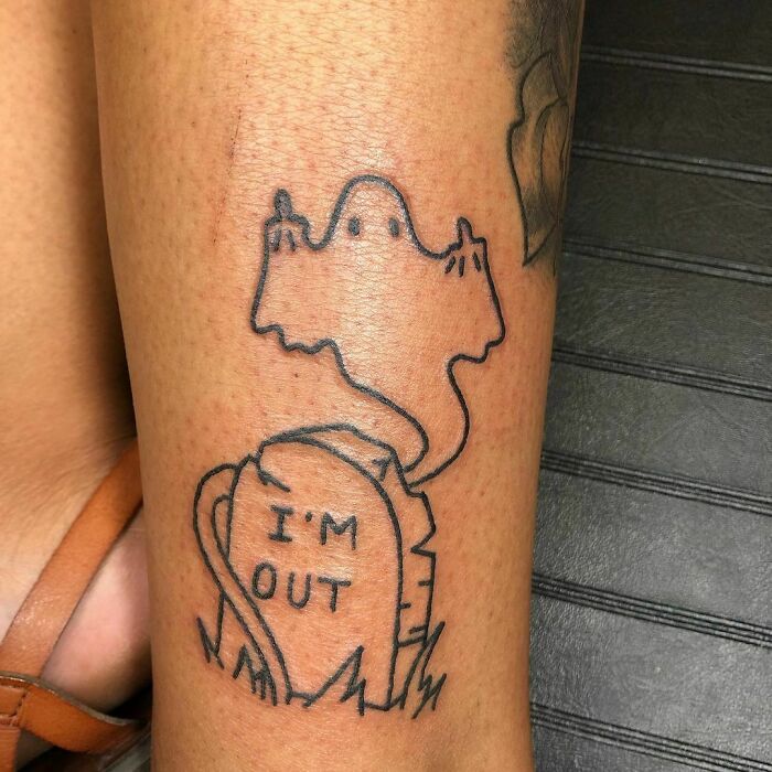 Spooky Halloween Tattoo