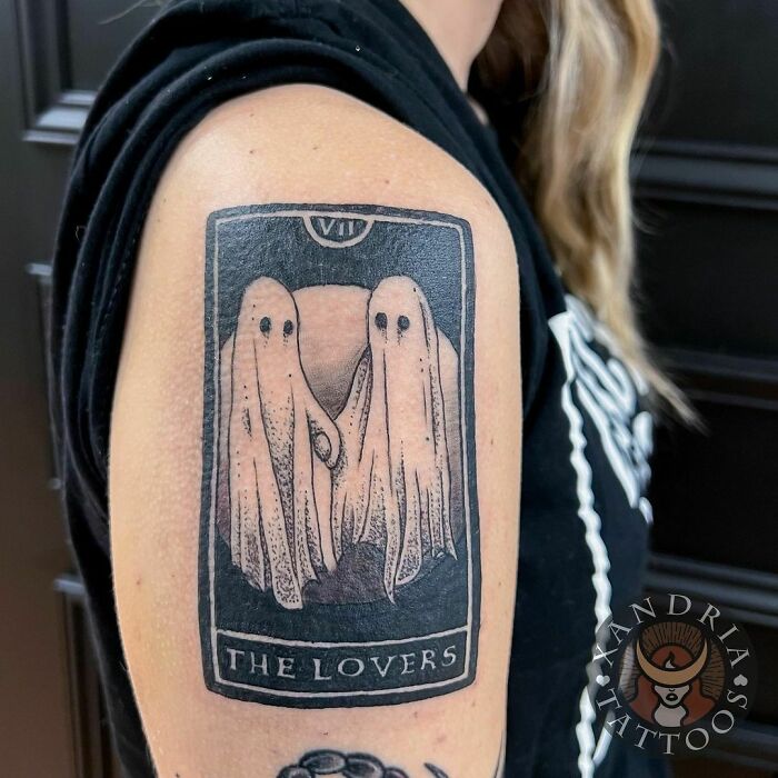 Spooky Halloween Tattoo