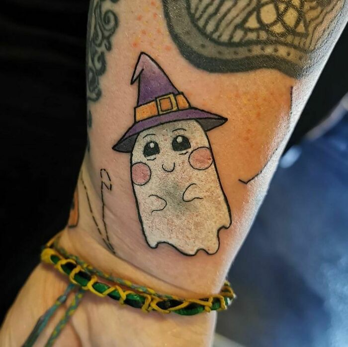 Spooky Halloween Tattoo