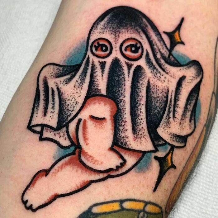 Spooky Halloween Tattoo