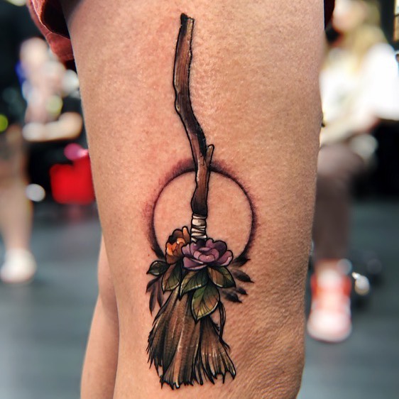 Spooky Halloween Tattoo