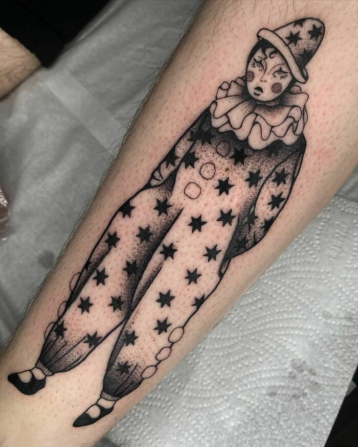 Spooky Halloween Tattoo