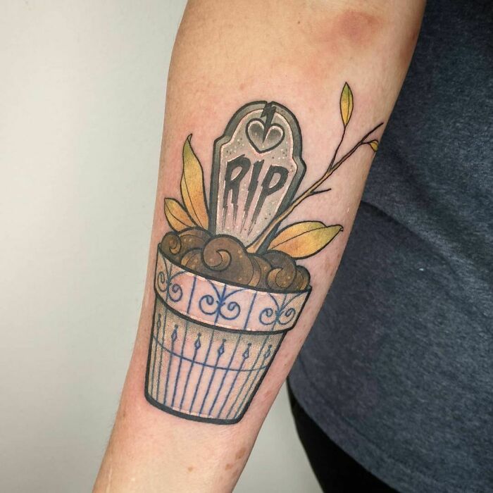 Spooky Halloween Tattoo