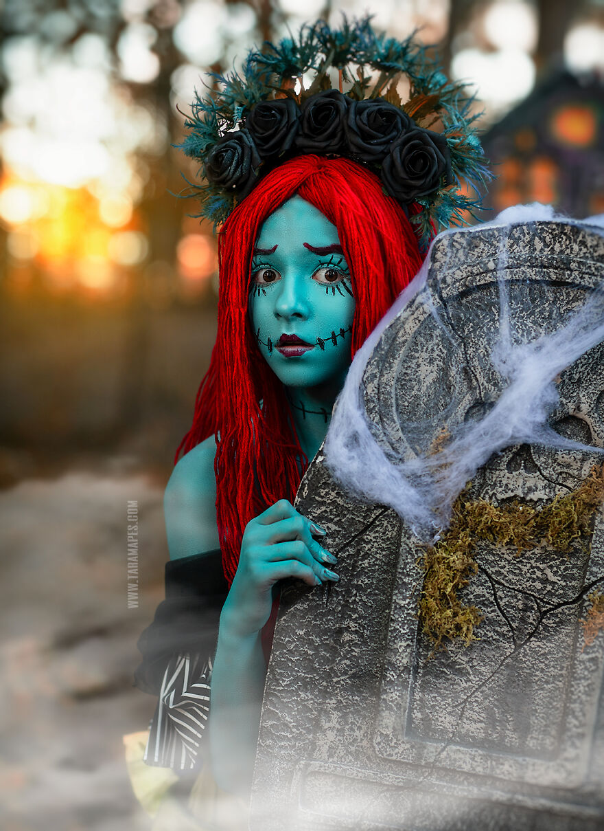 I Created A Halloween Town And Props To Shoot This Nightmare Before Christmas Set