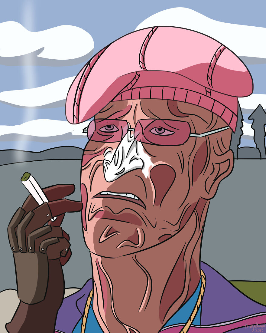 Artist Draws Hank Hill As 40 Different People Artist Draws Hank Hill As 40 Different People