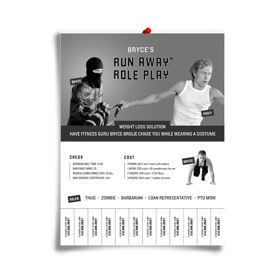 Designer Create Fake Advertising Flyers And The Result Is Hilarious