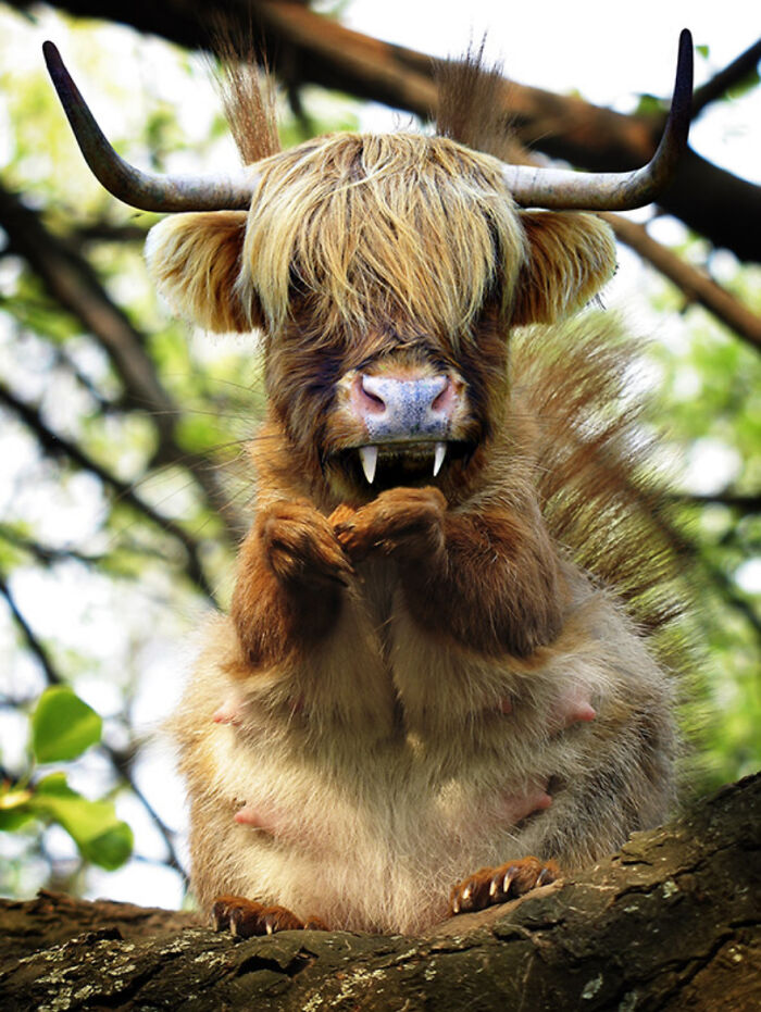 Digital Artists Were Challenged To Create New Creatures In Photoshop And Here Are The Best Ones (33 Pics)