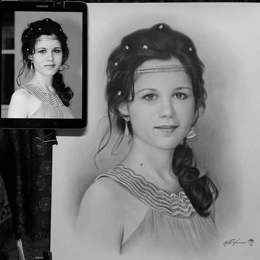 Russian Street Artist Draws Amazing Lifelike Portraits In Less Than An Hour(112 New Pics)