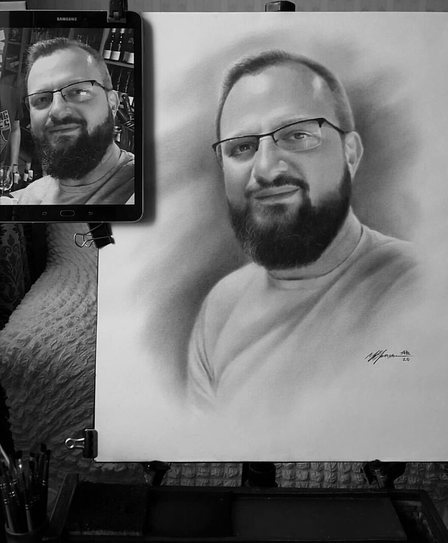 Russian Street Artist Draws Amazing Lifelike Portraits In Less Than An Hour(112 New Pics)